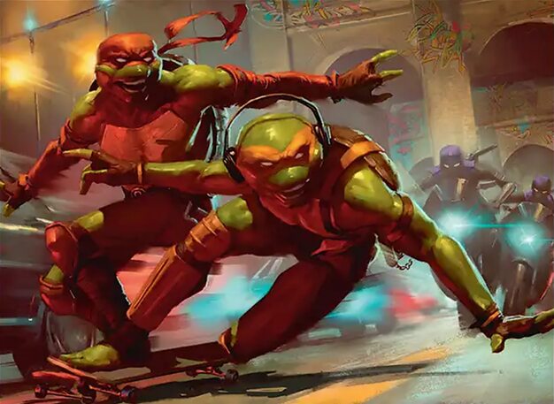 Raphael and Michael - Commander (Raph & Mikey, Troublemakers