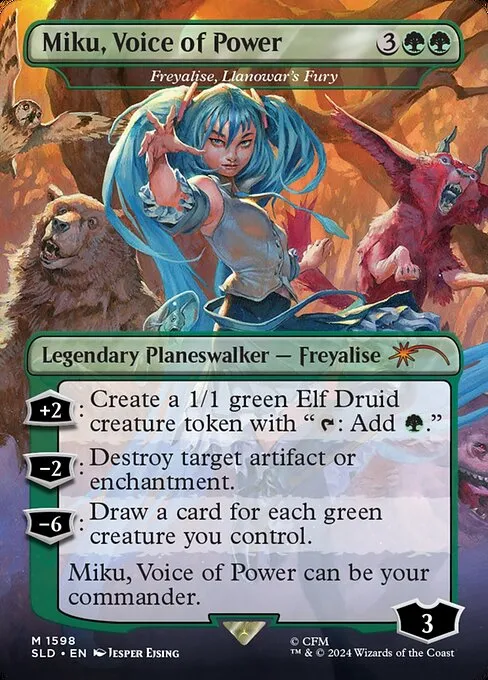 Miku Elfball // Commander (Freyalise, Llanowar's Fury) deck list mtg //  Moxfield  MTG Deck Builder