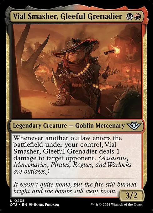 cowboy mtg cards Lazav, Familiar Stranger [Outlaws of Thunder Junction] – Dungeons & Javas main image 1