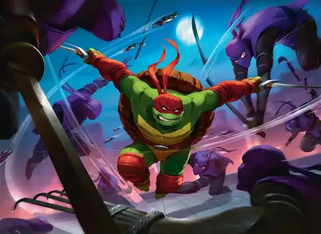 Raphael, Ninja Destroyer (Red) // Commander (Raphael, Ninja
