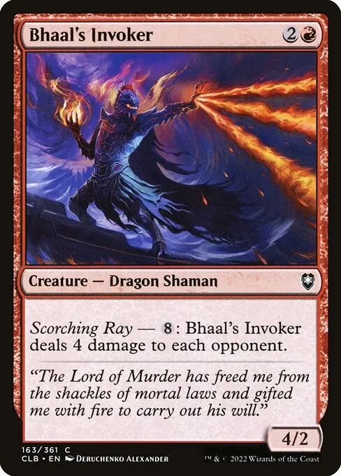 Bhaal, Lord of Murder: Jund Sacrifice // Commander / EDH (Bhaal, Lord of  Murder) deck list mtg // Moxfield — MTG Deck Builder