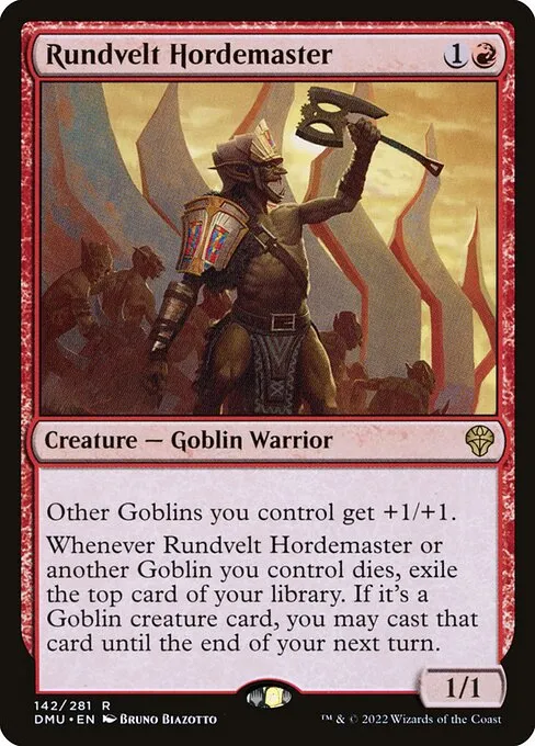 mtg mono red goblin commander deck "Krenko, Mob Boss" Mono Red Goblin Deck - Custom Commander Deck, EDH, MTG