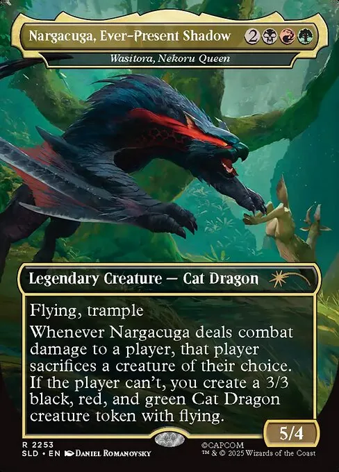 mtg green cat cards Ygra, Eater of All main image 1