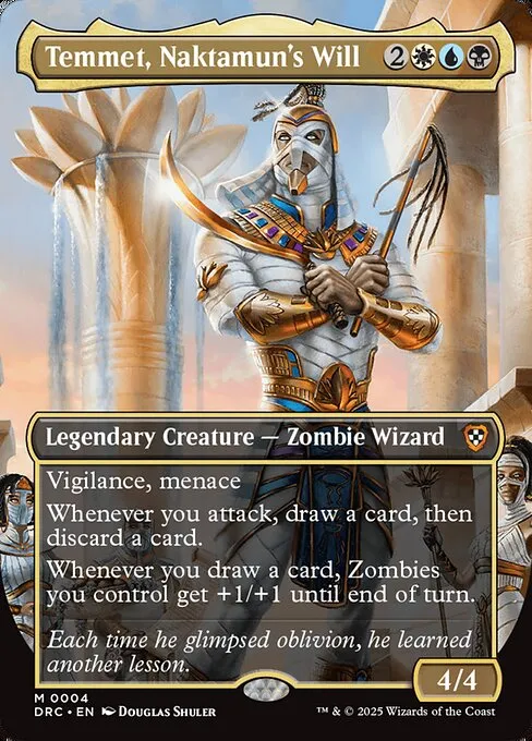 Eternal Might Commander Precon Decklist // Commander (Temmet