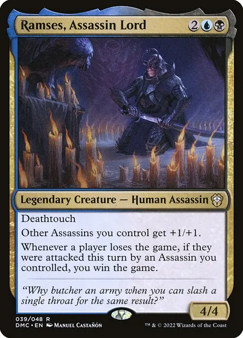 Blue and black // Commander (Ramses, Assassin Lord) deck list mtg // Moxfield MTG Deck Builder Blue and black // Commander (Ramses, Assassin Lord) deck list mtg // Moxfield MTG Deck Builder