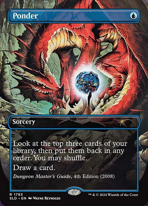 Amazon.co.jp: MTG 思案 Ponder 日本語版 FOIL LRW : おもちゃ