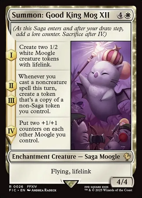 Scions & Spellcraft (Final Fantasy Commander Precon Decklist
