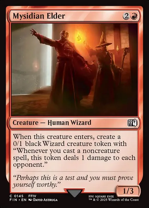 final fantasy mtg black mage Black Mage (Female Unit) [Opus I] – TokenMTG