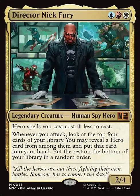 Explore Marvel Super Heroes Commander // Moxfield  MTG Deck Builder