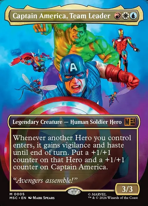 Captain America Precon // Commander (Captain America, Team Leader