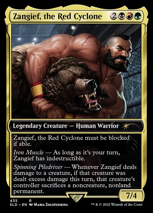 Zangief EDH // Commander / EDH (Maarika, Brutal Gladiator) deck list mtg //  Moxfield — An mtg deck builder site for Magic: the Gathering®