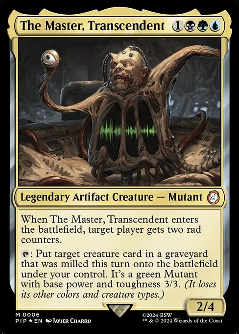 MUTANT! - Commander (The Master, Transcendent)