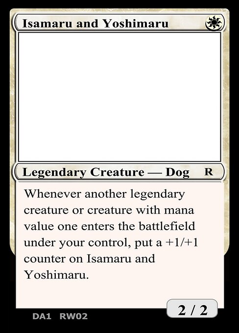 Isamaru and Yoshimaru // Moxfield  MTG Deck Builder