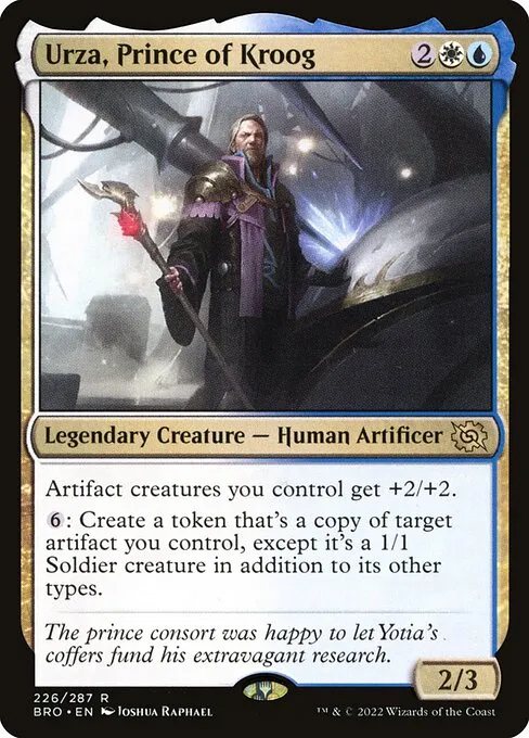 Cid Vicious // Commander (Urza, Prince of Kroog) deck list