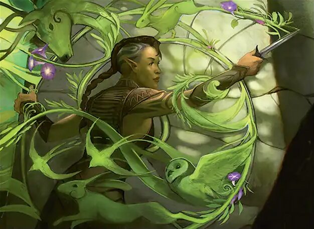 Image result for Nature's Lore - Secrets of Strixhaven Commander (soc) #278 | Moxfield