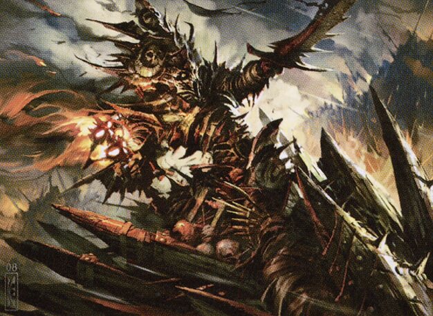 mtg thraximundar commander deck [287] [Double Masters 2022] [Foil]  Face to Face Games you may put a +1/+1 counter on Thraximundar. Classic Commander: Heavy Metal Thraximundar