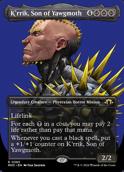 CEDH] K'rrik deck // Commander (K'rrik, Son of Yawgmoth) deck list mtg //  Moxfield  MTG Deck Builder