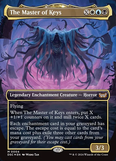 The Matrix // Commander (The Master of Keys) deck list mtg