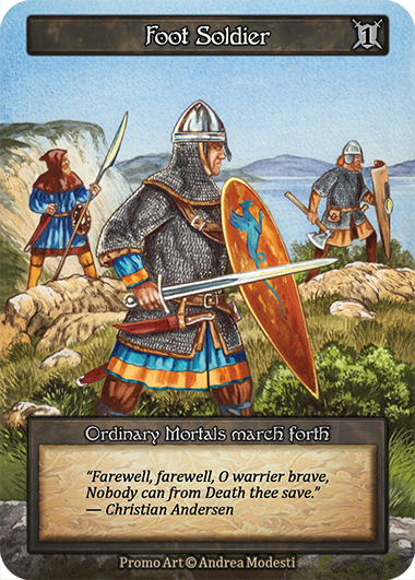 Foot Soldier — illustrated by Andrea Modesti