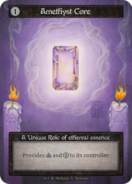 Amethyst Core — illustrated by Melissa A. Benson