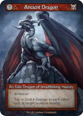 Ancient Dragon — illustrated by Lindsey Crummett