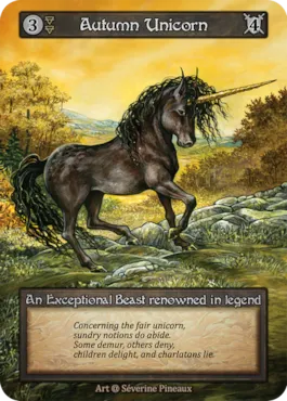 Autumn Unicorn — illustrated by Séverine Pineaux