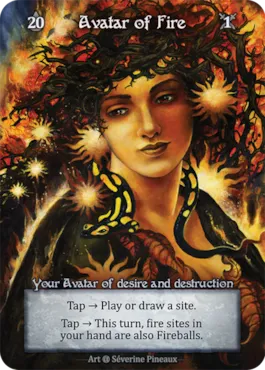 Avatar of Fire — illustrated by Séverine Pineaux