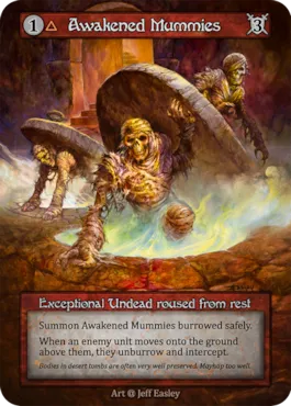 Awakened Mummies — illustrated by Jeff Easley