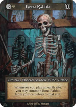 Bone Rabble — illustrated by Jeff A. Menges