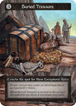 Buried Treasure — illustrated by Jeff A. Menges