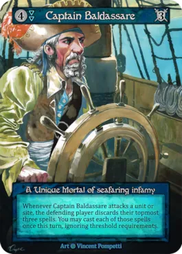 Captain Baldassare — illustrated by Vincent Pompetti
