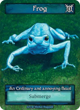 Frog — illustrated by Michal Nagypál
