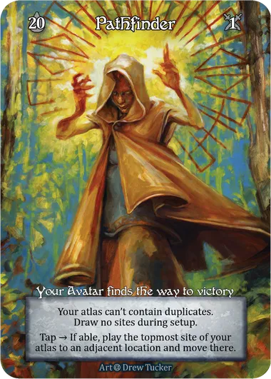 Pathfinder — Your Avatar finds the way to victory — illustrated by Drew Tucker
