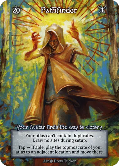 Pathfinder — Your Avatar finds the way to victory — illustrated by Drew Tucker
