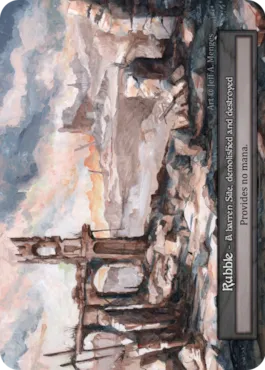 Rubble — illustrated by Jeff A. Menges