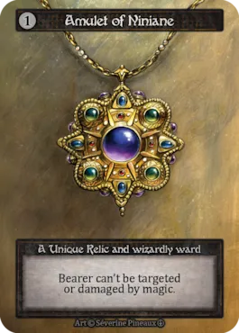 Amulet of Niniane — illustrated by Séverine Pineaux