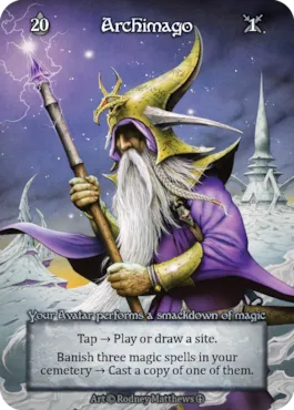 Archimago — illustrated by Rodney Matthews
