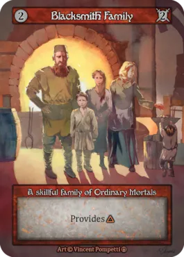 Blacksmith Family — illustrated by Vincent Pompetti