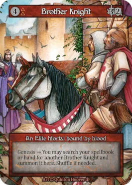 Brother Knight — illustrated by Quinton Hoover