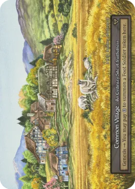 Common Village — illustrated by Andrea Modesti