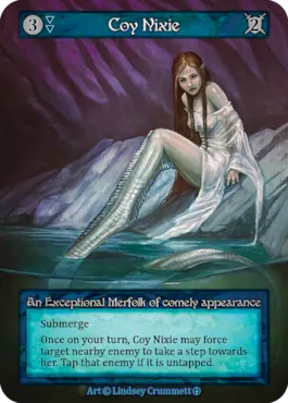 Coy Nixie — illustrated by Lindsey Crummett