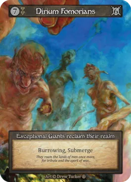 Dirium Fomorians — illustrated by Drew Tucker