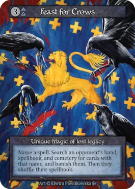 Feast for Crows — illustrated by Elwira Pawlikowska