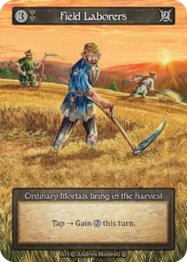 Field Laborers — illustrated by Andrea Modesti