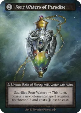 Four Waters of Paradise — illustrated by Séverine Pineaux