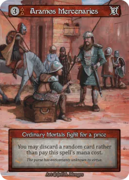 Aramos Mercenaries — illustrated by Jeff A. Menges