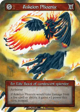Askelon Phoenix — illustrated by Melissa A. Benson