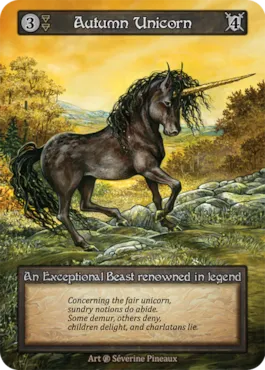 Autumn Unicorn — illustrated by Séverine Pineaux
