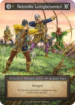 Belmotte Longbowmen — illustrated by Andrea Modesti