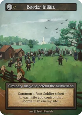 Border Militia — illustrated by Truitt Parrish
